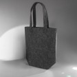 Сумка-шоппер FELTY 40 х 36 см, темно-серый, RPET фетр