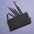 Пенал-косметичка FELTY 20 х 11 см, темно-серый, RPET фетр