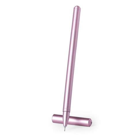 Ручка гелевая DELRAY с колпачком, золотой, пластик Ручка гелевая DELRAY с колпачком, золотой, пластик