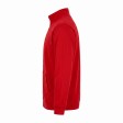 Толстовка унисекс на молнии KINETIC, красный, 4XL, 50 % хлопок, 50% полиэстер, 260 г/м2