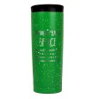 Термокружка вакуумная SPACE;  450 мл; зеленый; металл/пластик