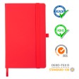 Бизнес-блокнот А5 FLIPPY, красный, твердая обложка, в линейку