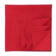 Бандана GOAL-S, красный, 100% переработанный полиэстер, 115 г/м2 