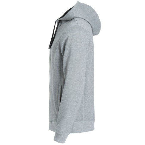 Толстовка мужская Classic Hoody Full Zip, меланж _XL, 85% хлопок, 15% вискоза, 300 грм2