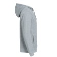 Толстовка мужская Classic Hoody Full Zip, меланж _XL, 85% хлопок, 15% вискоза, 300 грм2
