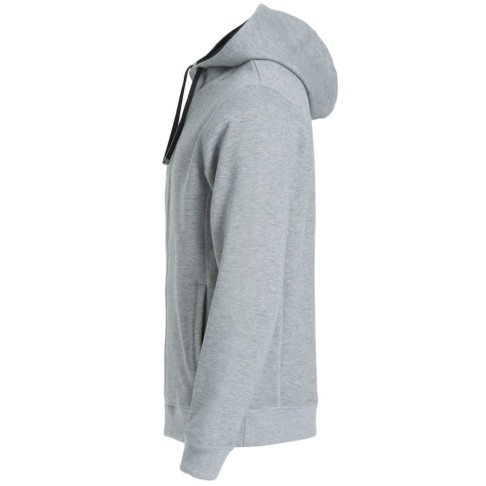 Толстовка мужская Classic Hoody Full Zip, меланж _XXL, 85% хлопок, 15% вискоза, 300 грм2