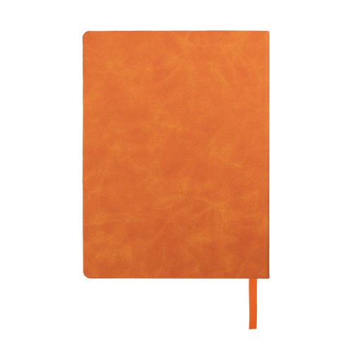 Ежедневник недатированный Solas, формат А5, с магнитом, оранжевый, кремовый блок в линейку Ежедневник недатированный Solas, формат А5, с магнитом, оранжевый, кремовый блок в линейку