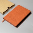 Ежедневник недатированный Solas, формат А5, с магнитом, оранжевый, кремовый блок в линейку