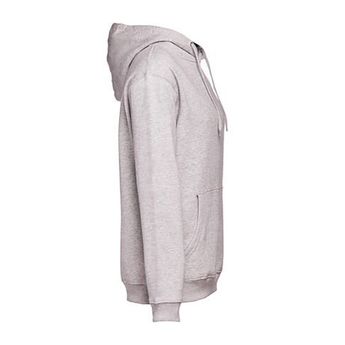 Толстовка мужская с капюшоном PHOENIX, серый меланж, XS, 50% хлопок, 50 полиэстер, 320 г/м2