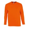 Футболка мужская с длинным рукавом MONARCH, оранжевый, 2XL, 100% хлопок, 150 г/м2