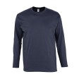 Футболка мужская с длинным рукавом MONARCH, темно-синий, XXL, 100% хлопок, 150 г/м2