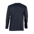 Футболка мужская с длинным рукавом MONARCH, темно-синий, XXL, 100% хлопок, 150 г/м2