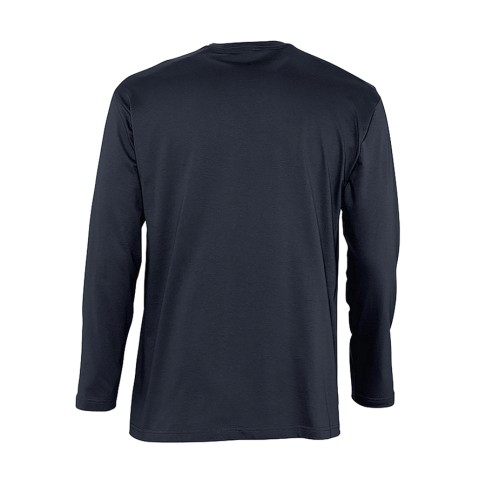 Футболка мужская с длинным рукавом MONARCH, темно-синий, XXL, 100% хлопок, 150 г/м2