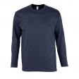 Футболка мужская с длинным рукавом MONARCH, темно-синий, 5XL, 100% хлопок, 150 г/м2