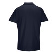 Рубашка-поло унисекс PULSE, тёмно-синий, 2XL, 100% хлопок, 170 г/м2