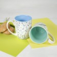 Кружка TERRAZZO, белый с розовым, 330мл, фарфор