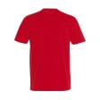 Футболка мужская IMPERIAL, красный, XS, 100% хлопок, 190 г/м2