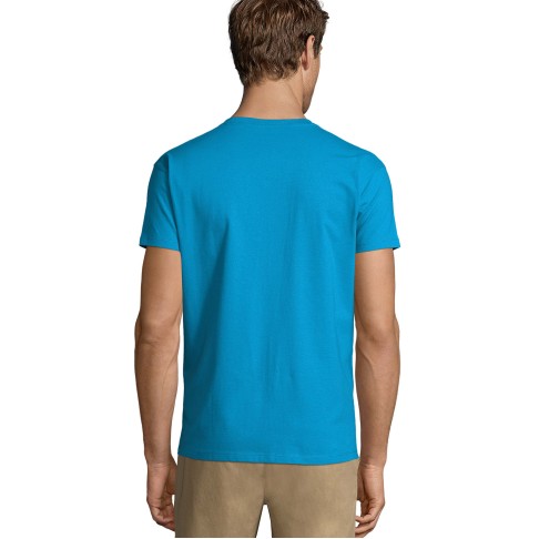 Футболка мужская IMPERIAL, лазурный, L, 100% хлопок 190г/м2