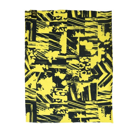 Образец снуд с  сублимационной печатью и жаккардовым логотипом, 100% полиэстер, 32*25 см