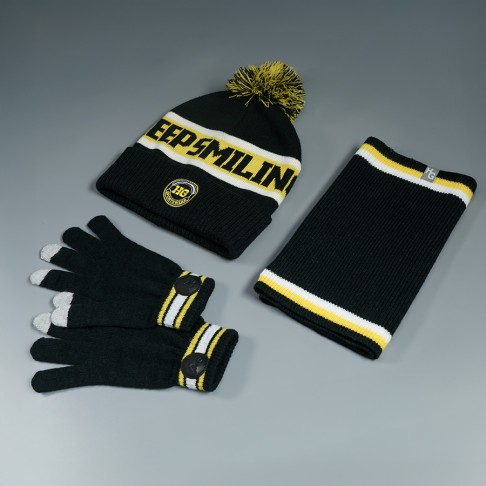 Образец вязанные перчатки с сенсорными пальцами, 100% аркил