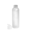 Бутылка для воды LIQUID 2, 550мл. матовая, белая, пластик