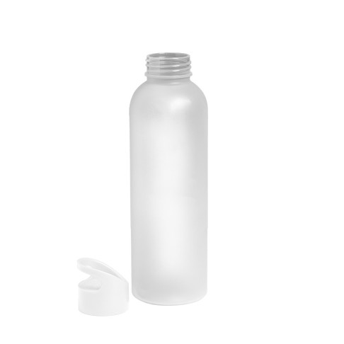 Бутылка для воды LIQUID 2, 550мл. матовая, белая, пластик