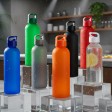 Бутылка для воды LIQUID 2, 550мл. матовая, зеленая, пластик
