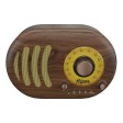 Колонка беспроводная RETRO S, цвет коричневый 