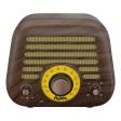 Колонка беспроводная RETRO L, цвет коричневый 