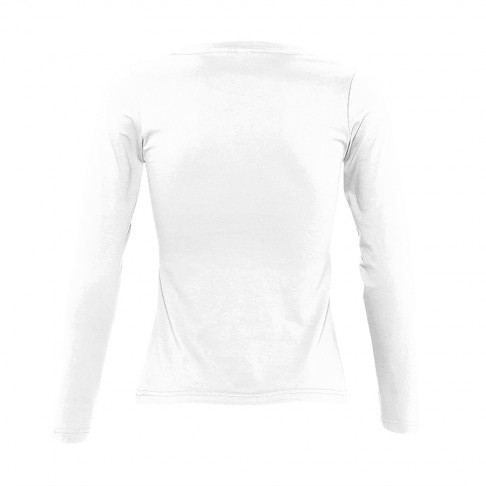 Футболка женская с длинным рукавом MAJESTIC, белый, XL, 100% хлопок, 150 г/м2