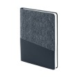 Ежедневник недатированный DENIM, синий, формат А5, блок в линейку