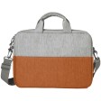 Конференц-сумка BEAM NOTE, серый/оранжевый, 39х30х6.5 см, ткань верха:100% полиамид, под-д:100%полиэ