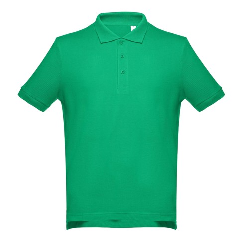 Рубашка-поло мужская ADAM, зеленый, M, 100% хлопок, плотность 195 г/м2