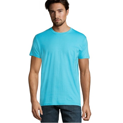 Футболка мужская IMPERIAL, светло-голубой, XL, 100% хлопок 190г/м2