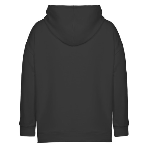 Толстовка мужская оверсайз MOHITO, чёрный, XS/S, 80% хлопок, 20% полиэст, 280 г/м2