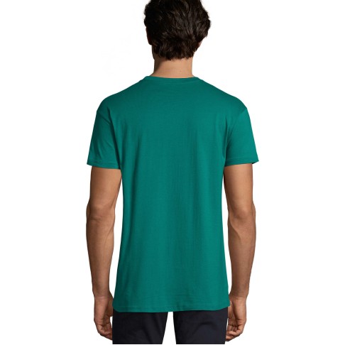 Футболка мужская IMPERIAL,  изумрудный, 2XL, 100% хлопок 190г/м2