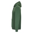 Толстовка мужская с капюшоном SNAKE, тёмно-зелёный, 3XL, 50% хлопок, 50% полиэстер, 280 г/м2
