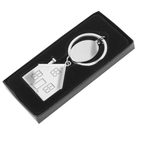 Брелок SILV HOME; 3,97 x 3,3 x 0,3 см; металл; лазерная гравировка Брелок SILV HOME; 3,97 x 3,3 x 0,3 см; металл; лазерная гравировка