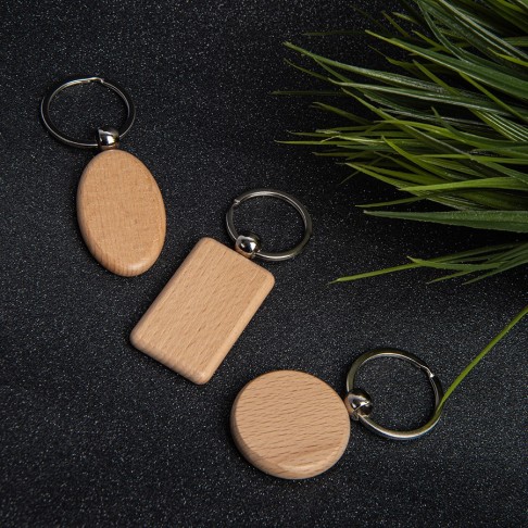 Брелок TIMBER OVAL; 5,2 x 3,2 см; дерево; гравировка Брелок TIMBER OVAL; 5,2 x 3,2 см; дерево; гравировка