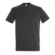 Футболка мужская IMPERIAL, антрацит, 2XL, 100% хлопок 190г/м2