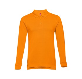 Рубашка-поло мужская BERN, д/р, оранжевый, 3XL, 100% хлопок, плотность 210 г/м2 Рубашка-поло мужская BERN, д/р, оранжевый, 3XL, 100% хлопок, плотность 210 г/м2
