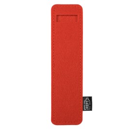 Футляр для одной ручки ELEGY 4х17 см, зеленый, RPET фетр