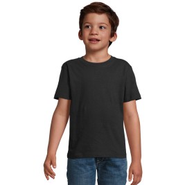 Футболка детская IMPERIAL KIDS, черный, 10 лет, 100% хлопок, 190г/м2