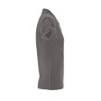 Рубашка-поло женская BERLIN WOMAN, к/р, серый, 2XL, 65% полиэстер, 35% хлопок, плотность 200 г/м2