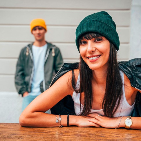 Шапка вязаная 