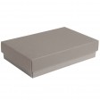 Коробка подарочная CRAFT BOX, 17,5*11,5*4 см, серый, картон 350 гр/м2