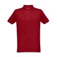 Рубашка-поло мужская BERLIN, к/р, бордовый, 2XL, 65% полиэстер, 35% хлопок, плотность 200 г/м2