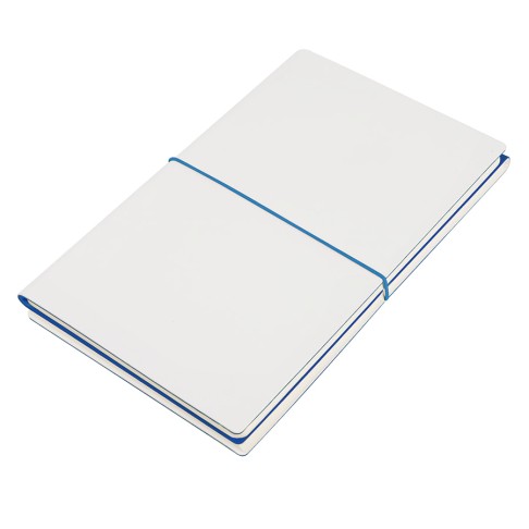 Набор подарочный SILENT-ZONE: бизнес-блокнот, ручка, наушники, коробка, стружка, бело-синий Набор подарочный SILENT-ZONE: бизнес-блокнот, ручка, наушники, коробка, стружка, бело-синий