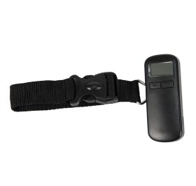 Весы дорожные; 9,4х3,6х1,6 см; пластик, металл, текстиль; тампопечать