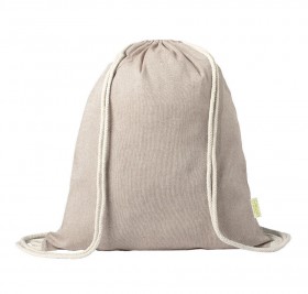 Рюкзак KONIM, бежевый, 42x38 см, 100% переработанный хлопок, 120 г/м2